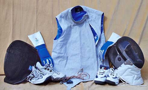 fencing wardrobe